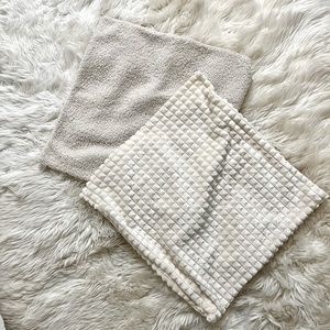 NWT Pair of pillow covers, neutral tones, size 45cm square